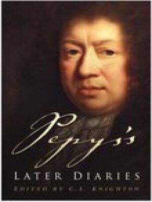cover image of Pepys's Later Diaries